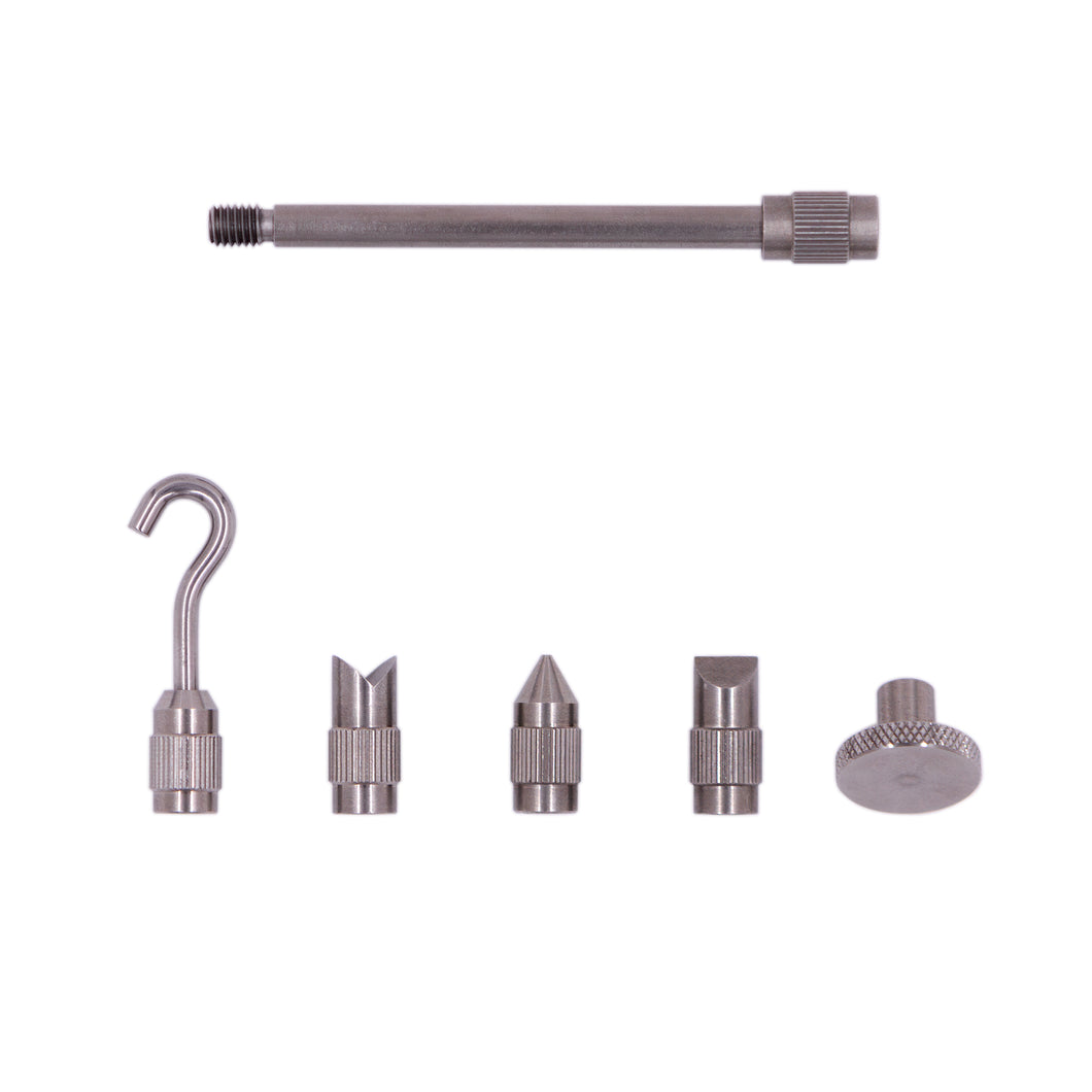 Accessories Set, Stainless Steel for Nextech DFS-Series Force Gauge
